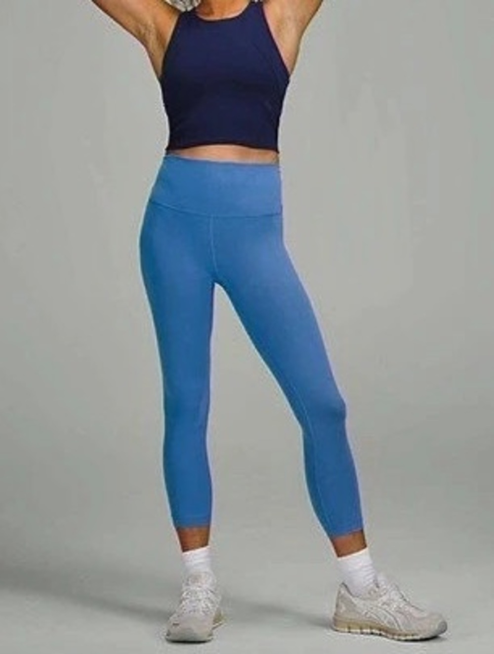 lululemon Wunder Train High-Rise Crop 23" Blue Size 8